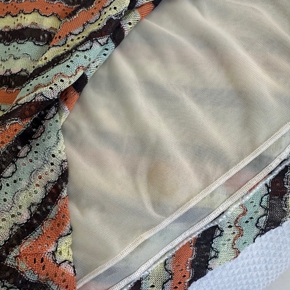 Missoni Open Back Criss Cross Belt Knit Dress, 3/4 sleeves, IT 42, Made in Italy - Picture 5 of 9